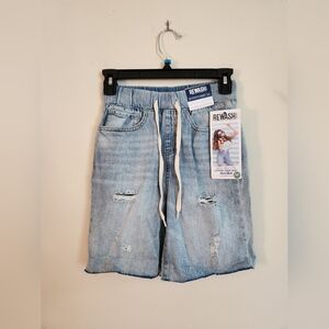 Rewash Womens Boyfriend Shorts Super High Rise Jogger XS NWT